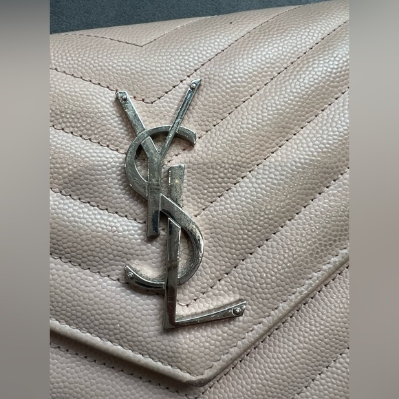 Yves Saint Laurent Cassandre Envelope crossbody - Large YSL wallet on chain - Picture 9 of 15